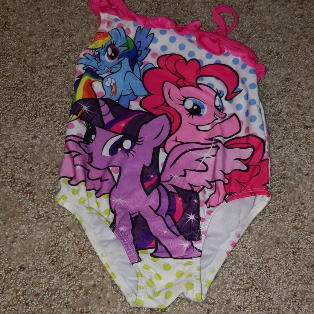 My little pony swim suit size 2t